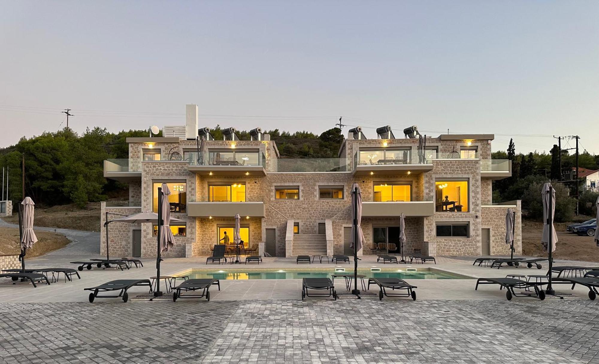Topos Luxury Stay Heraion Лоутраки Экстерьер фото