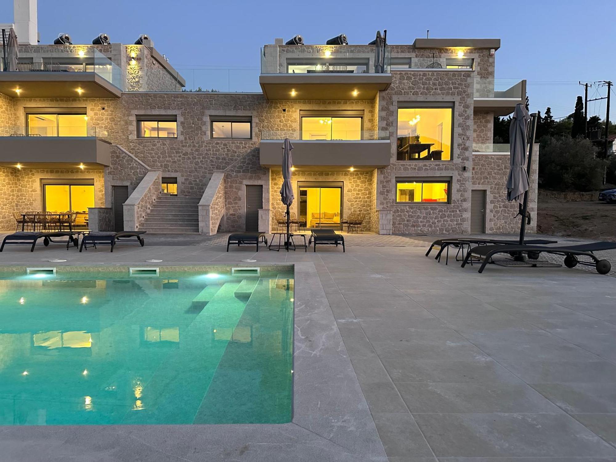 Topos Luxury Stay Heraion Лоутраки Экстерьер фото