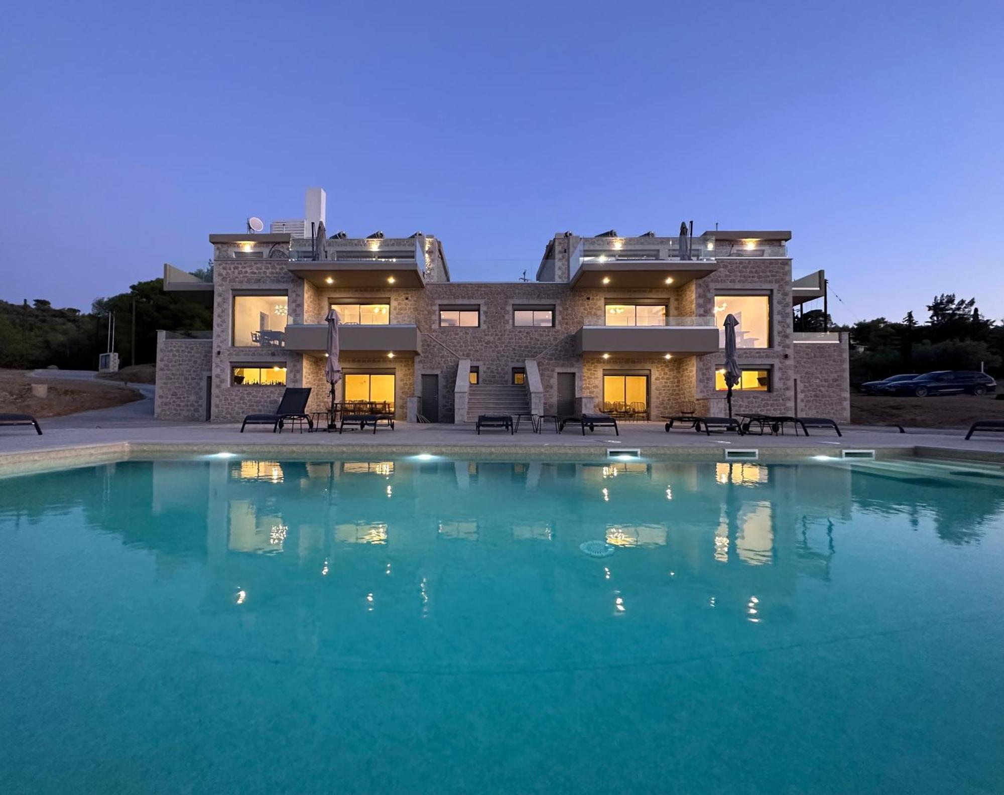 Topos Luxury Stay Heraion Лоутраки Экстерьер фото
